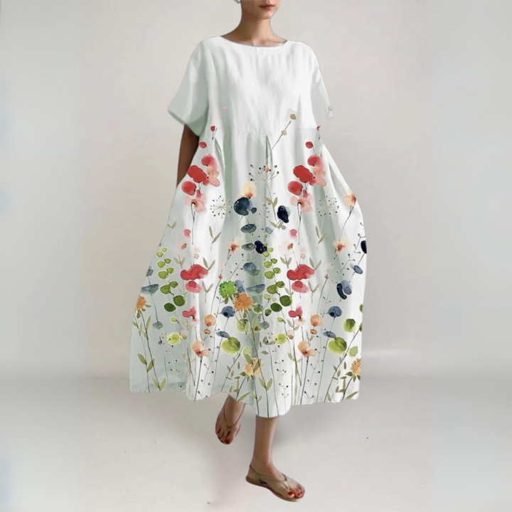 Mia | Breezy Floral Maxi Dress Perfect for Summer
