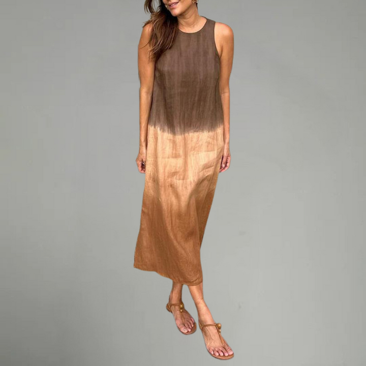 Aurelia™ | Elegant Dress with Natural Print