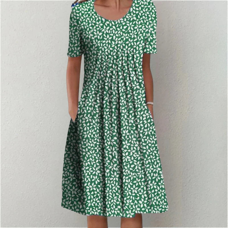 Sofia™ | Stylish and Casual Floral Dress with Pockets