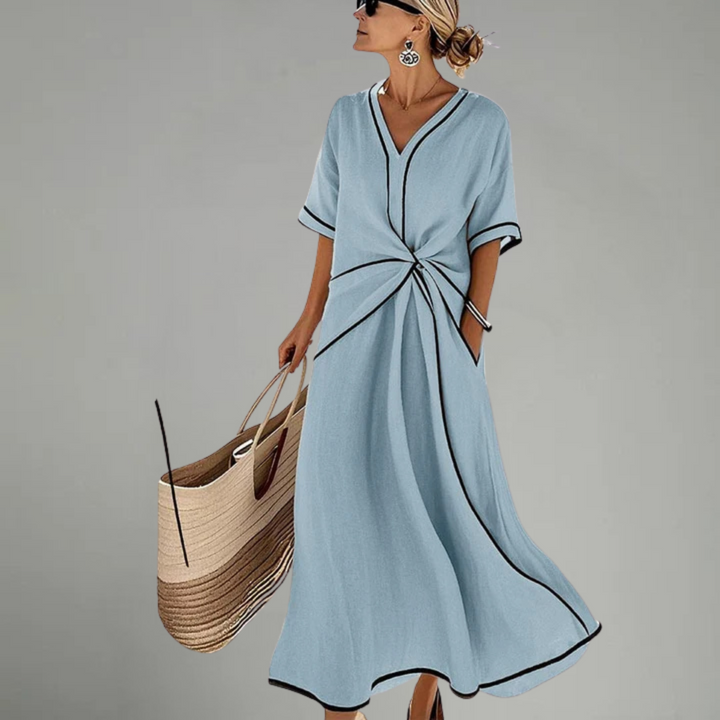 MARCELLA | Striped Summer Dress