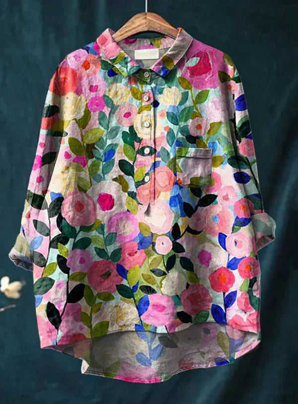 Yrsa | Classic Floral Blouse