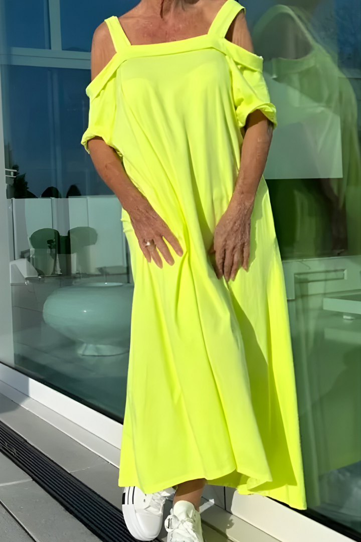 Claire | Off-Shoulder Long Summer Dress