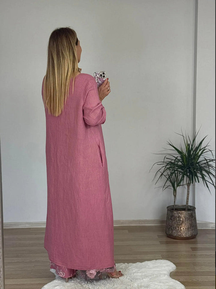 Marie | Casual Cotton and Linen Set