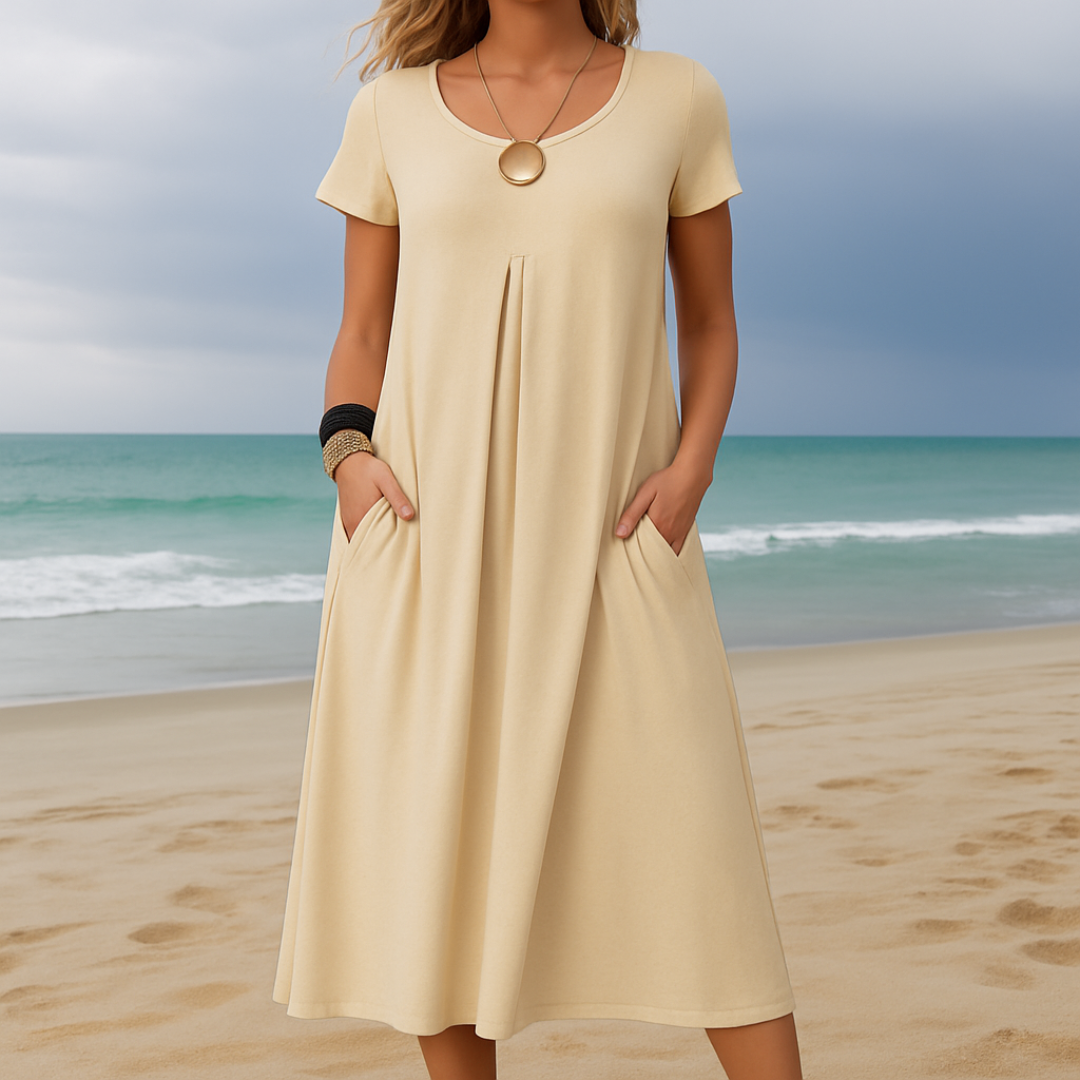Zoe | Breezy Summer Dress Featuring Convenient Pockets