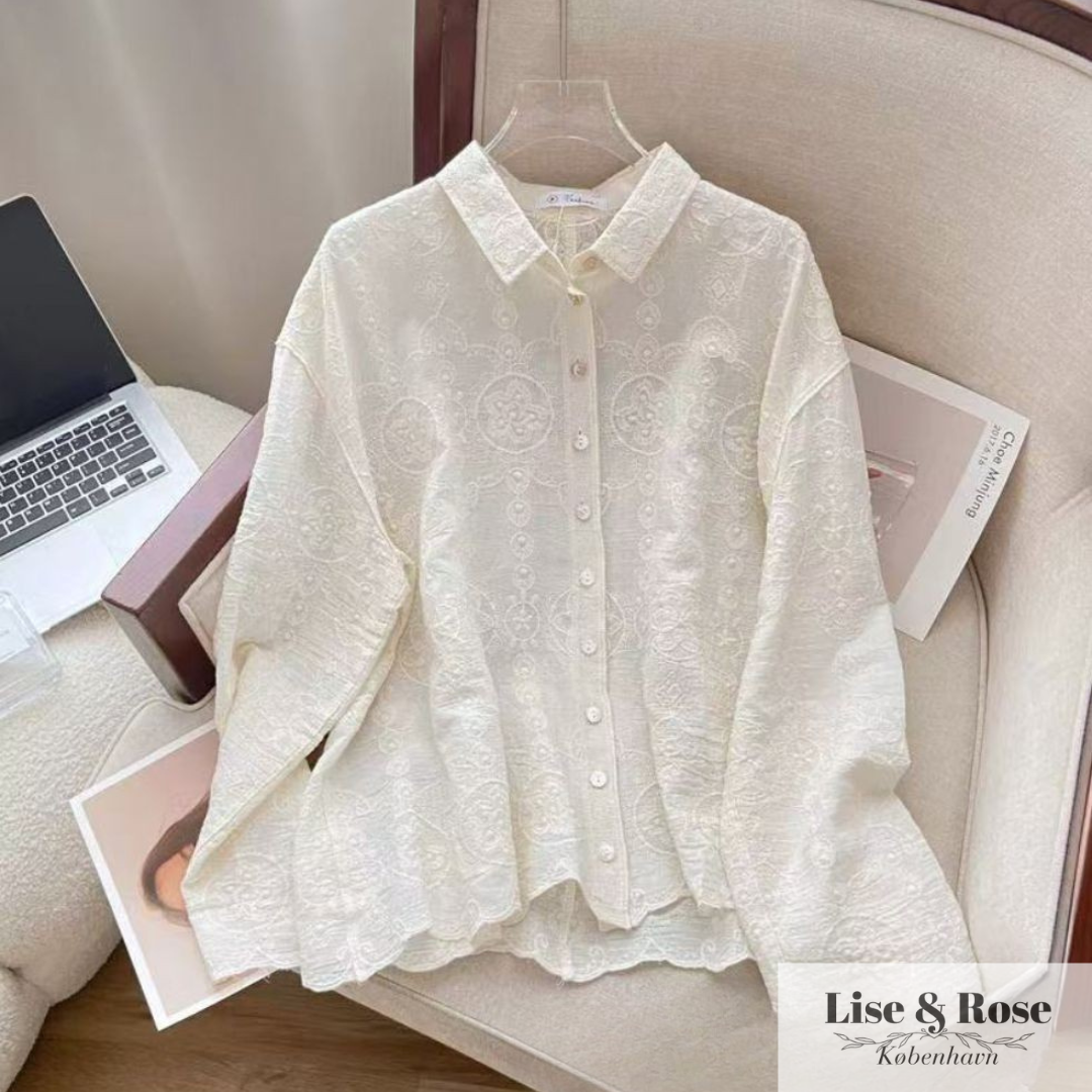 Helen | Elegant Long-Sleeve Shirt
