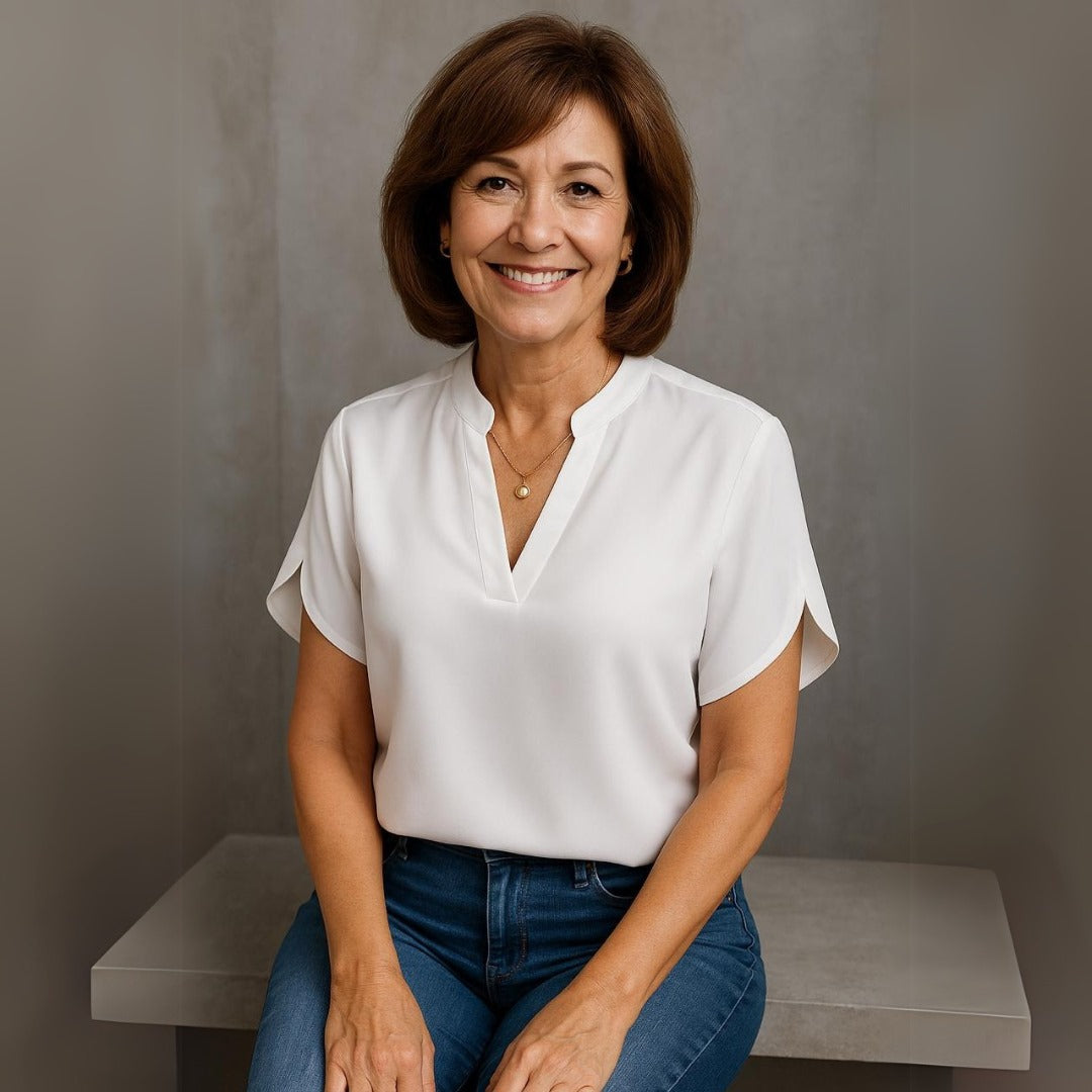 Elora™ | Relaxed V-Neck Top