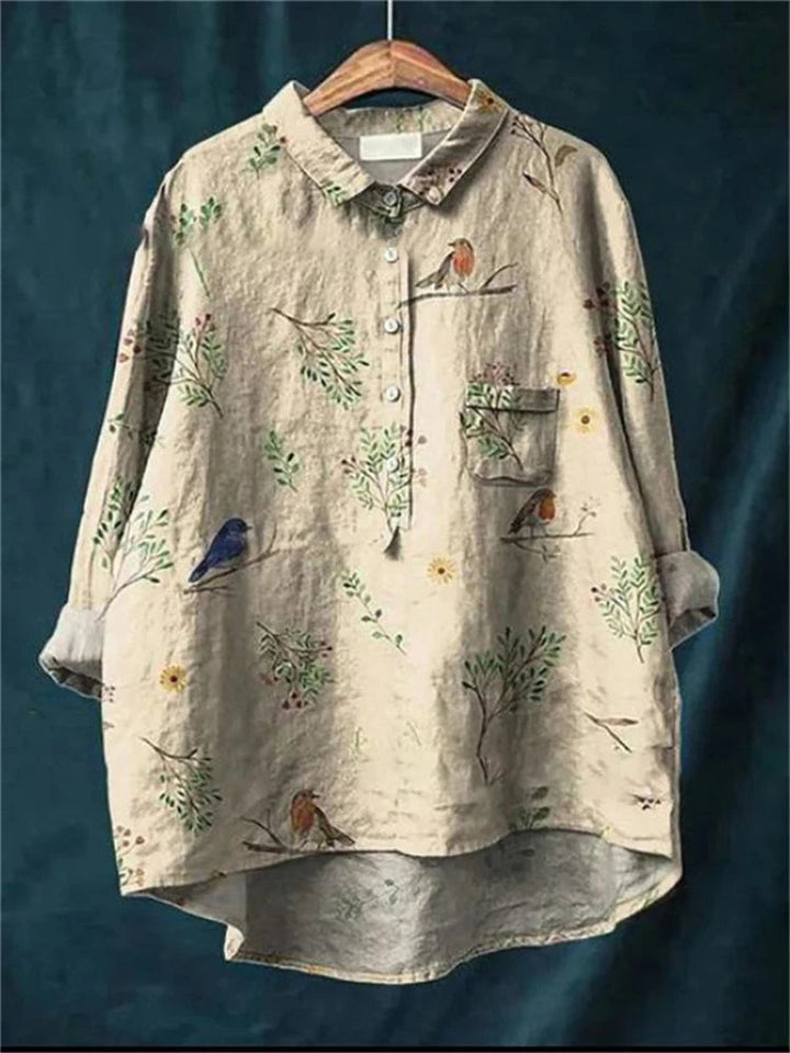 Sophina™ | Vintage Cotton Shirt