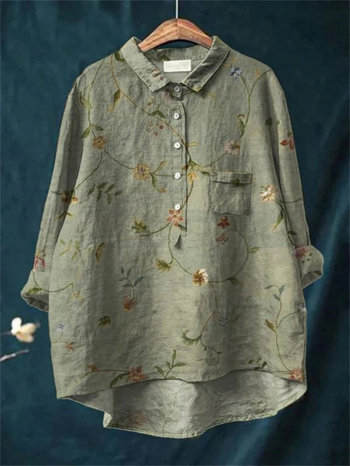 Sophina™ | Vintage Cotton Shirt