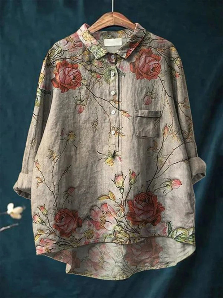 Sophina™ | Vintage Cotton Shirt