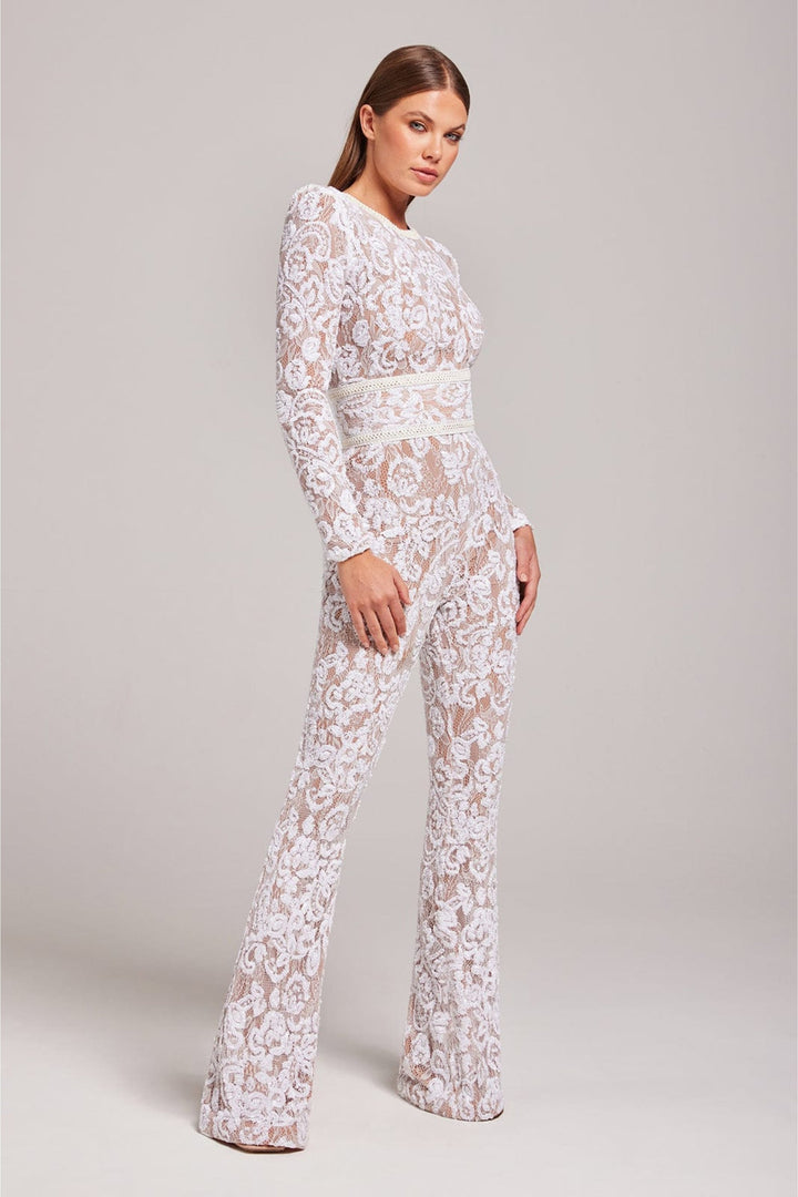 Alma | Elegant Lace Jumpsuit