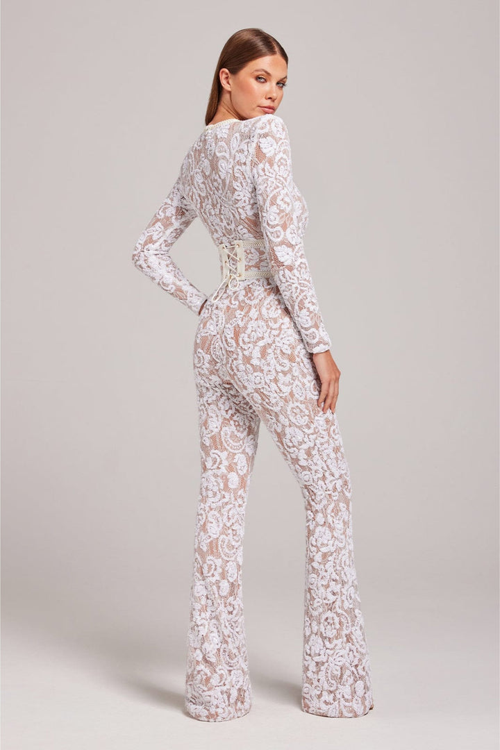 Alma | Elegant Lace Jumpsuit