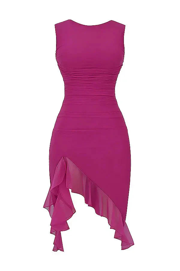 Charlotte - Ruffled Midi Dress