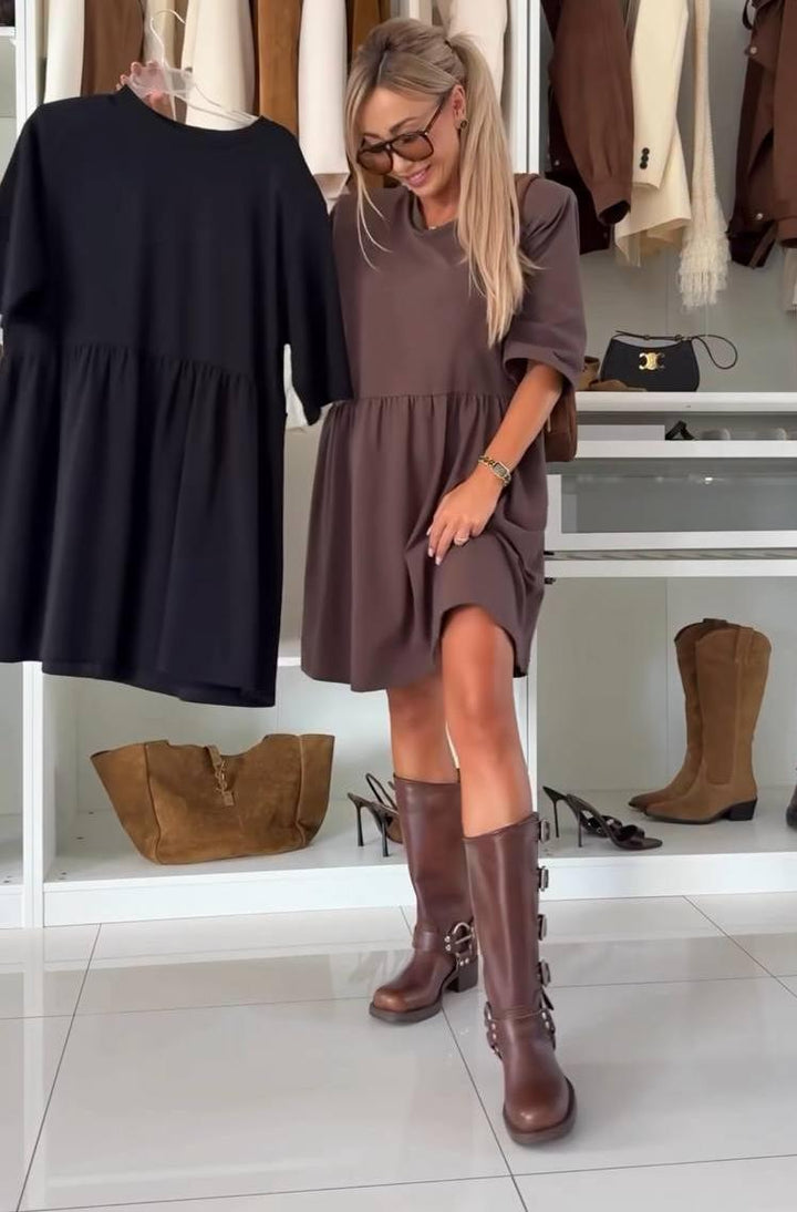 Lorraine | Relaxed Fit Smock Dress