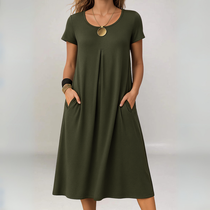 Zoe | Breezy Summer Dress Featuring Convenient Pockets