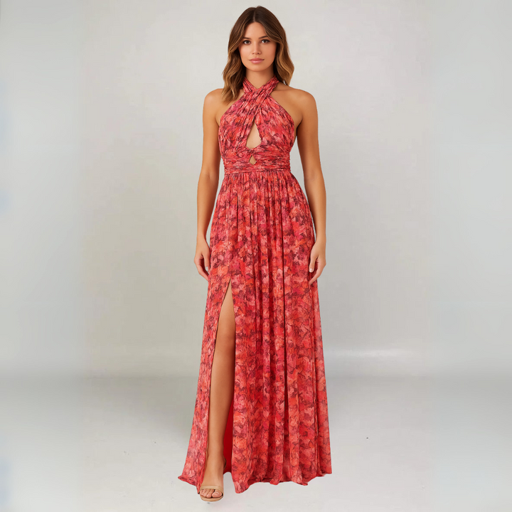 Madison | Elegant Floral Maxi Dress