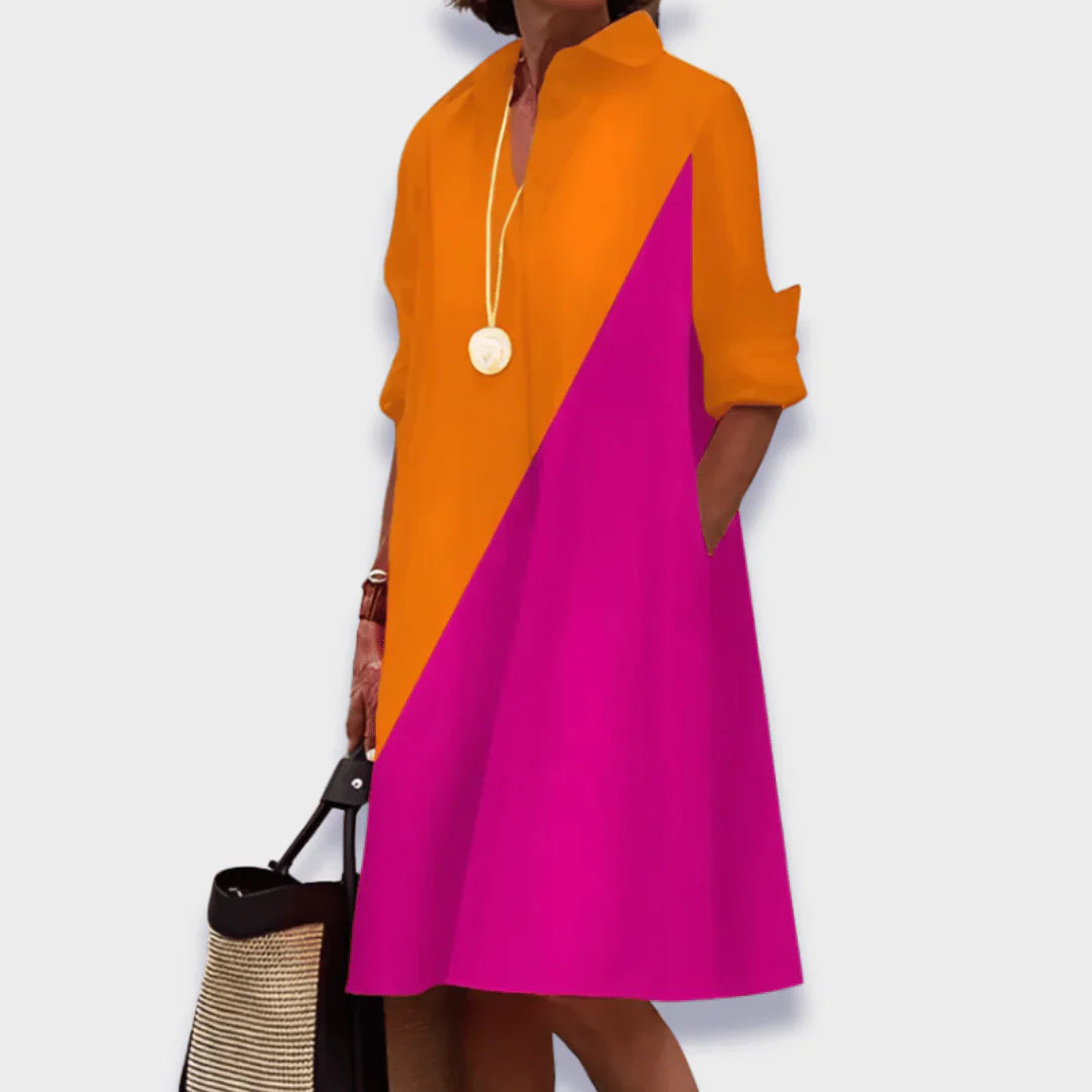 Bettina | Elegant Polo Dress in Premium Fabric