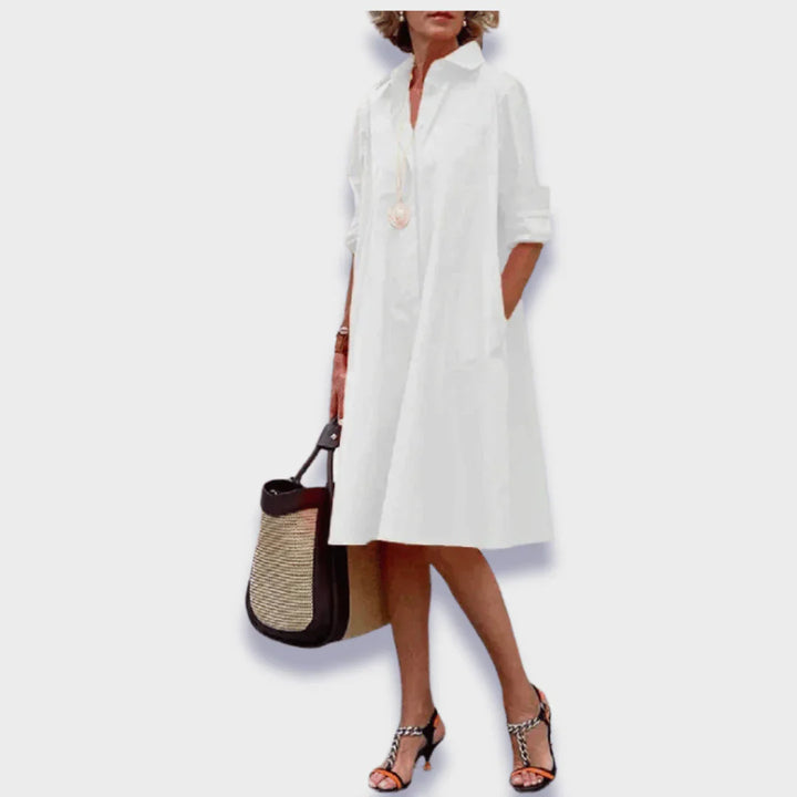 Bettina | Elegant Polo Dress in Premium Fabric