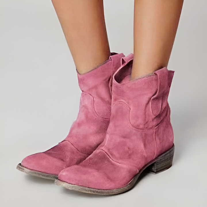 Aria – Suede Leather Boots