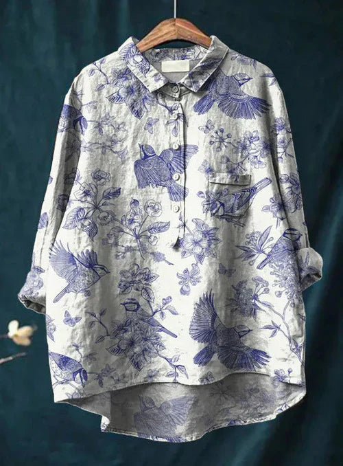 Yrsa | Classic Floral Blouse