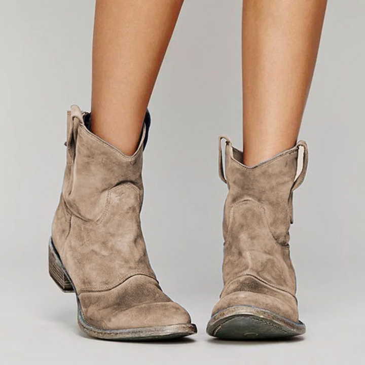 Aria – Suede Leather Boots