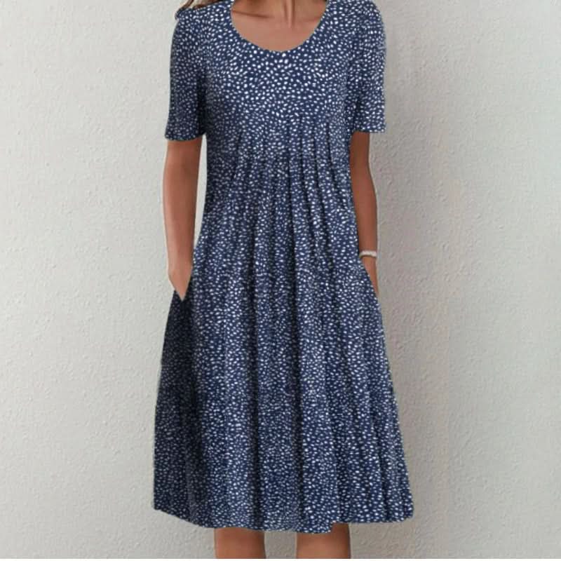 Amara - Classic Printed Dress