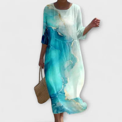 Miranda – Stylish Floral Maxi Dress