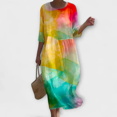 Miranda – Stylish Floral Maxi Dress