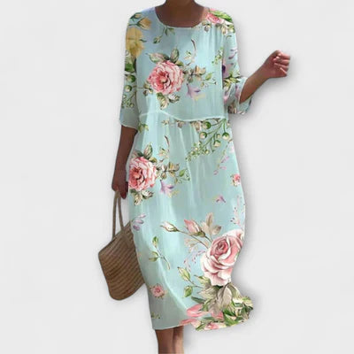 Miranda – Stylish Floral Maxi Dress