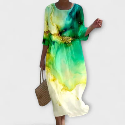 Miranda – Stylish Floral Maxi Dress