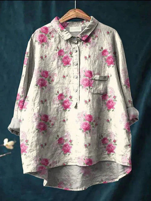Yrsa | Classic Floral Blouse