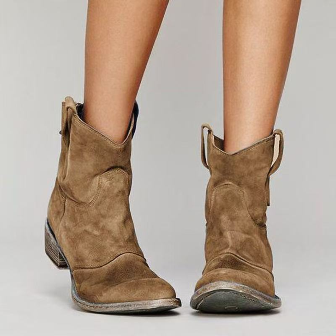 Aria – Suede Leather Boots