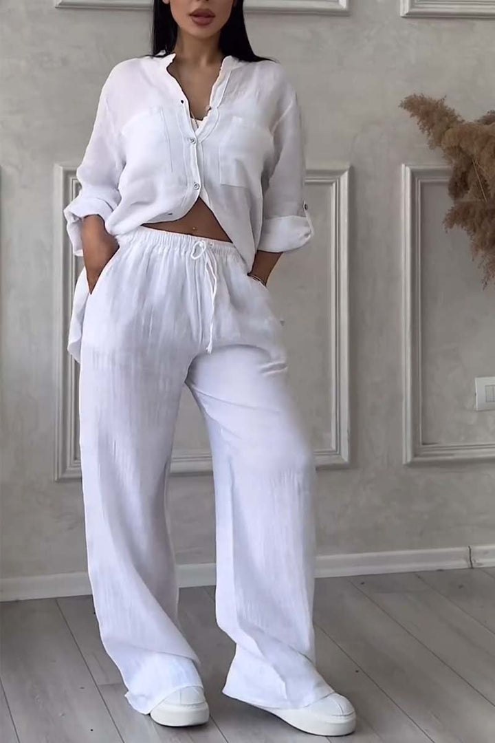 Lilly | Soft Cotton-Linen Two-Piece Set