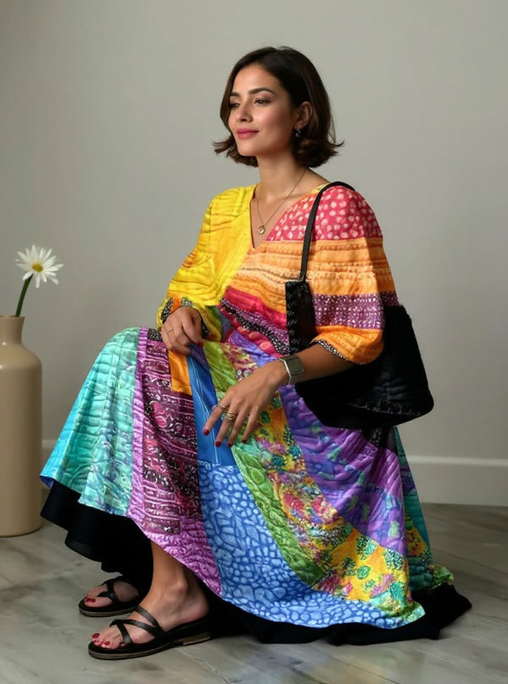 Diede | Bold and Colorful Dress