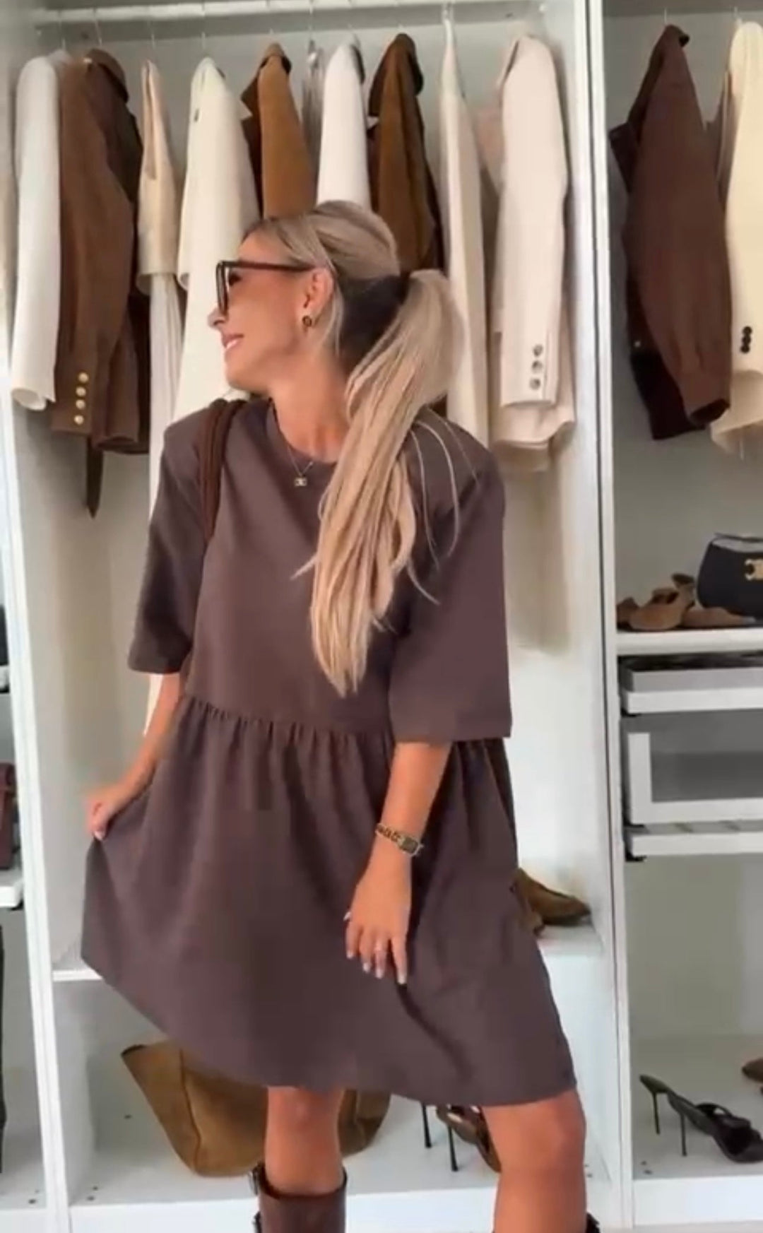 Lorraine | Relaxed Fit Smock Dress