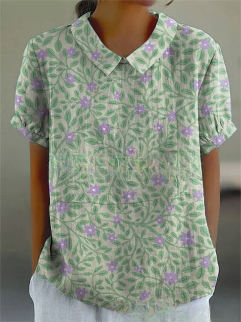Ragnhild | Floral Blouse