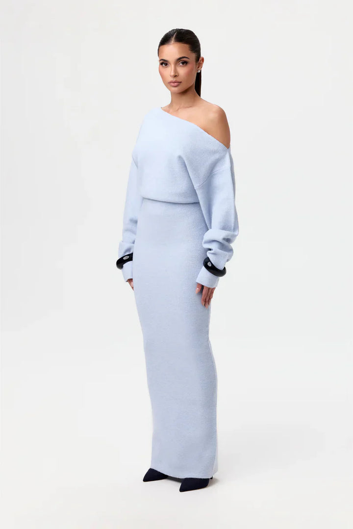 Off Shoulder Sweater Dress