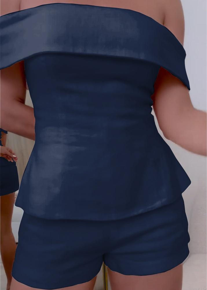 Cotton and Linen Two-piece Suit