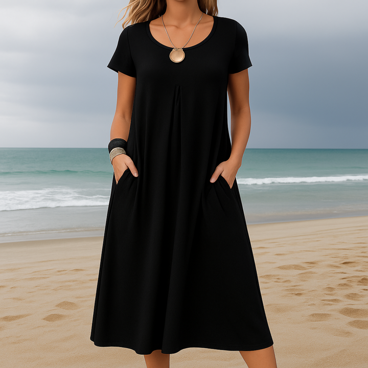 Zoe | Breezy Summer Dress Featuring Convenient Pockets