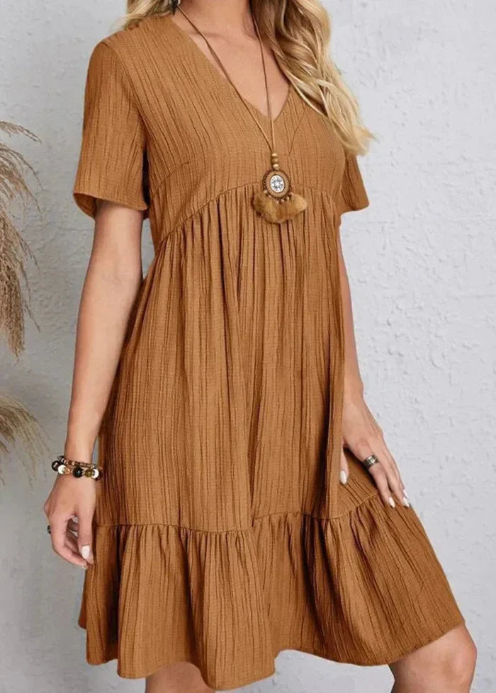 Enora – Elegant Tummy-Flattering Dress