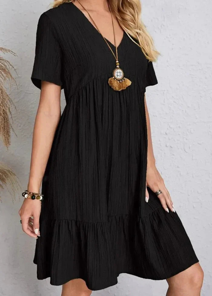 Enora – Elegant Tummy-Flattering Dress