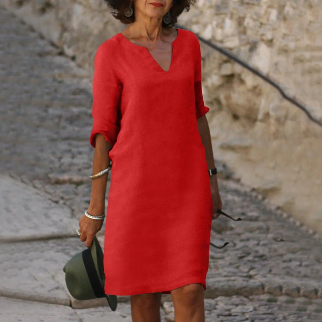 Eulalior | Flowing Dress with Timeless Elegance