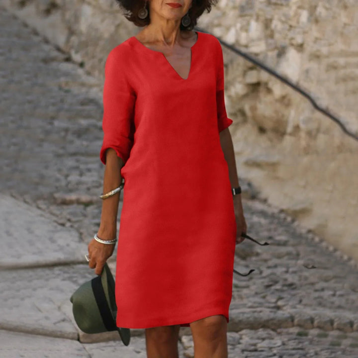 Isabella – Summer Dress with Tummy Coverage