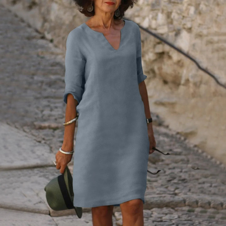 Isabella – Summer Dress with Tummy Coverage