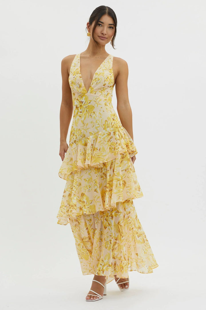 Faye™ | Bloom Shift Midi Dress
