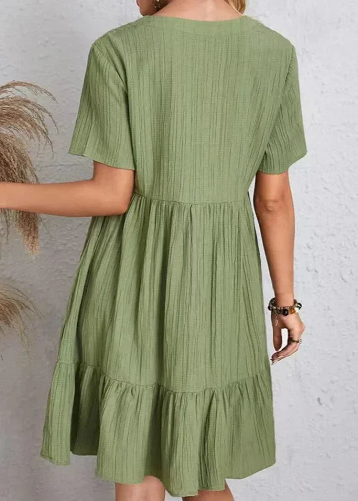 Enora – Elegant Tummy-Flattering Dress