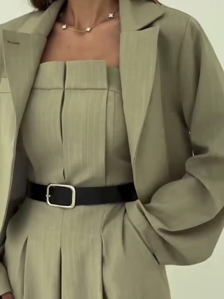 Léana | Jumpsuit with Matching Jacket