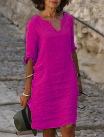 Isabella – Summer Dress with Tummy Coverage