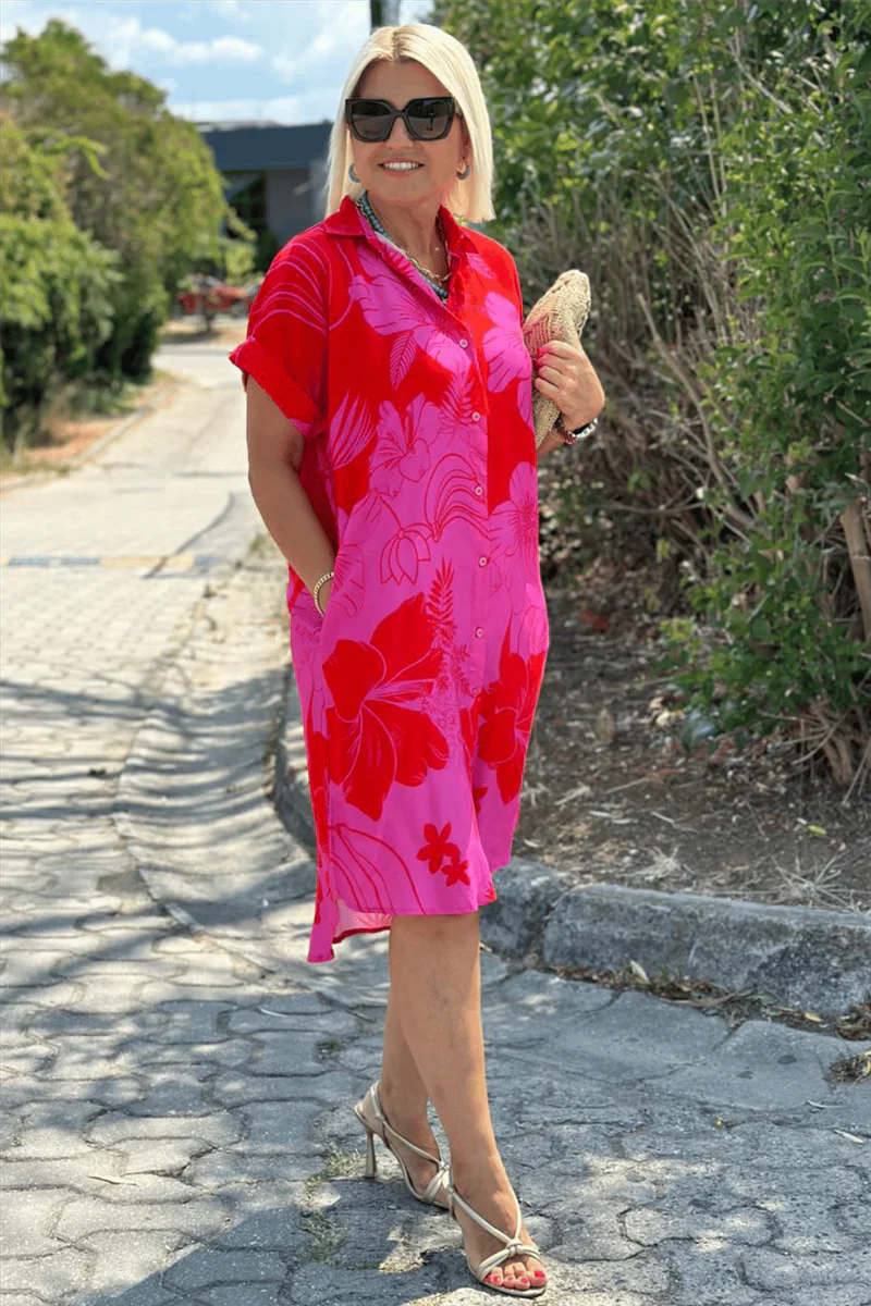 Naomi – Floral Print Dress