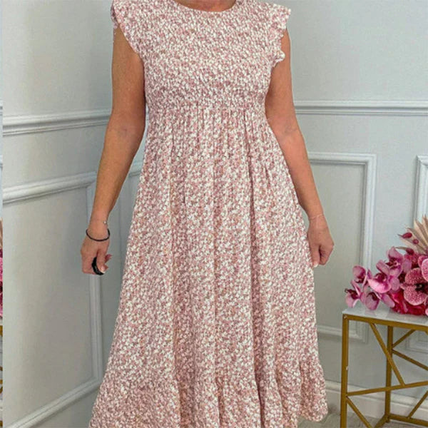 Eliza | Elegant Floral Dress that Enhances Your Silhouette