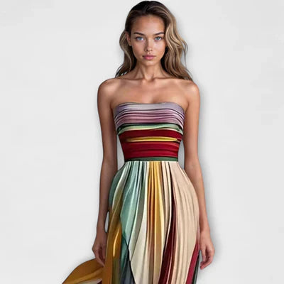 Flora – Colorful Sleeveless Dress